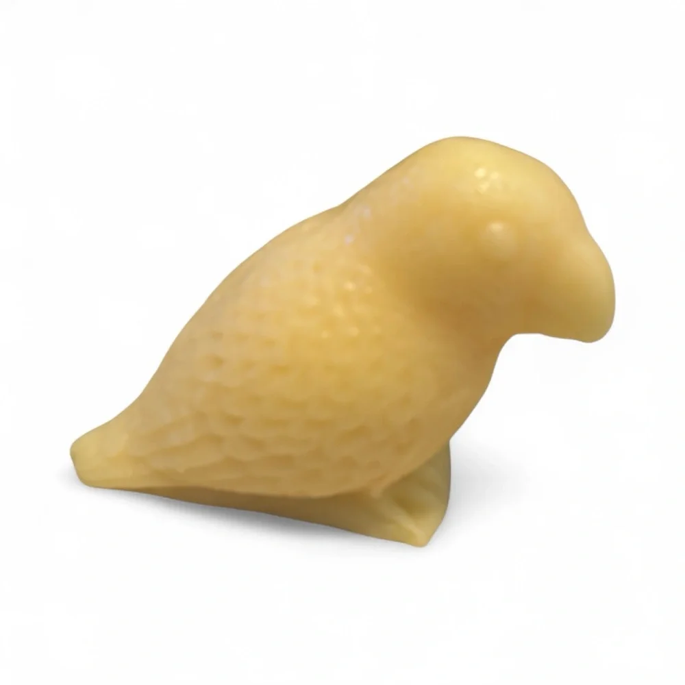 Chesapeake Bay Yellow Parrot Candle - never used in great condition